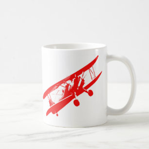 White 11 oz Classic Mug vintage aeroplane decor