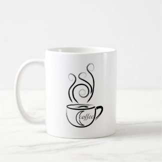 White 11 oz Classic White Mug, with Ghirardelli Ch Coffee Mug