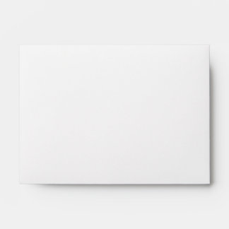 White A-6 Envelope Template