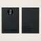 White Add Your Logo Multiple Keychain Display Card