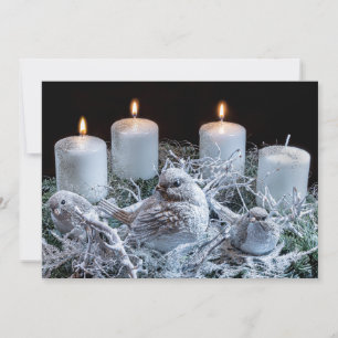 White Advent Wreath