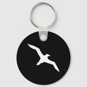 White Albatross Key Ring