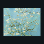 White almond blossom by Vincent Van Gogh Postcard<br><div class="desc">White almond blossomagainst a bright blue sky in spring time. Oil on canvas by famous Dutch painter Vincent Van Gogh.</div>