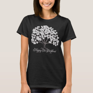 White Almond Tree Tu B'Shevat T-Shirt