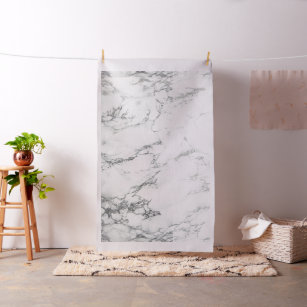 White an grey marble texture fabric