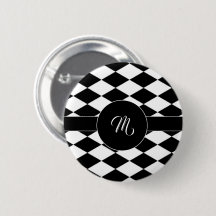 White and black diamond pattern 