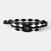 White and black diamond pattern 