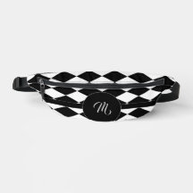 White and black diamond pattern