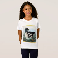 White and Black mallard ducks swimming in water