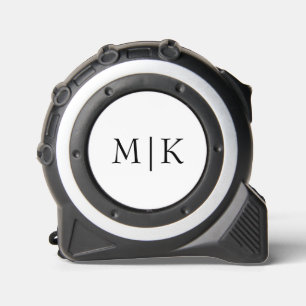White and Black Modern Monogram 1