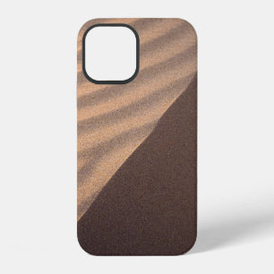 White and black stripe textile iPhone 12 case