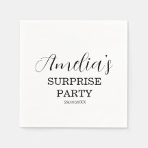 White and Black, Surprise Birthday Party