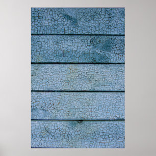White and black wooden board poster