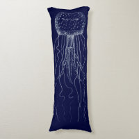 White and Blue Jellyfish