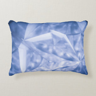White and blue suit jacket decorative cushion