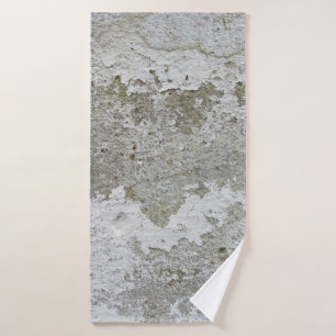 White and brown area rug bath towel
