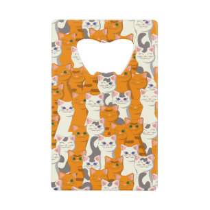 White and ginger cats pattern green eyes blue eyes