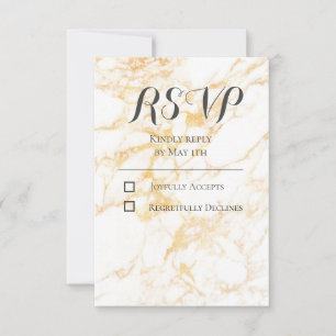 White and Gold Marble