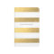 White And Gold Personalised Journal