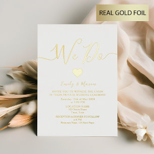 White and Gold Wedding Reception