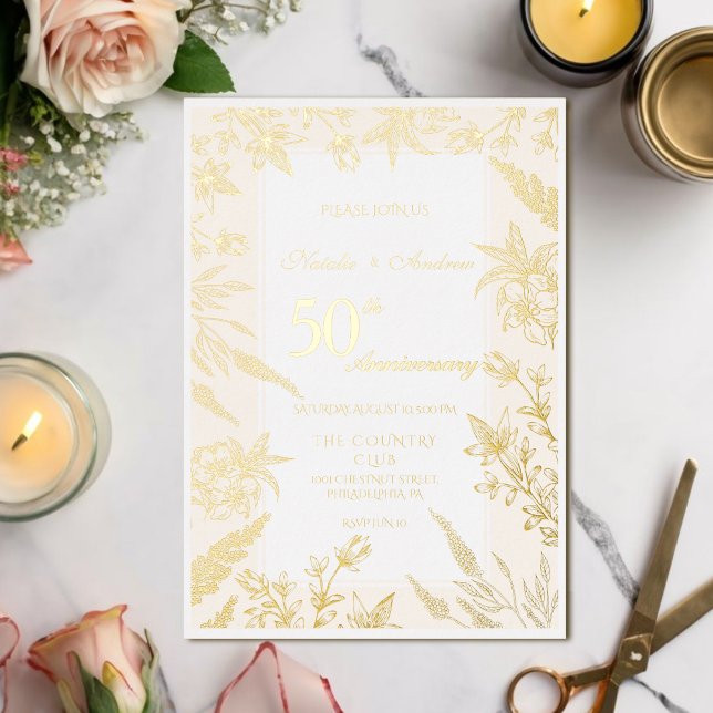 White and Gold Wildflower Anniversary (Creator Uploaded)