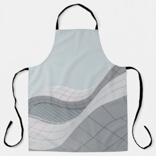 WHITE AND GRAY BUILDING STRUCTURE APRON