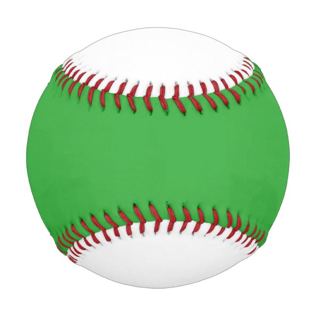 White and Green Baseball (Front)