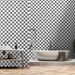 White and grey colour peel and stick wallpaper