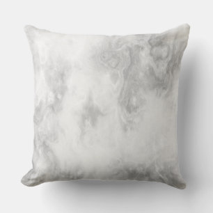 White and Grey Marble Cushion