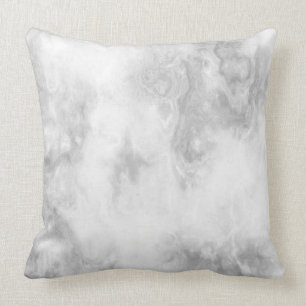 White and Grey Marble Cushion