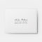 White and Kraft Lined RSVP Envelope