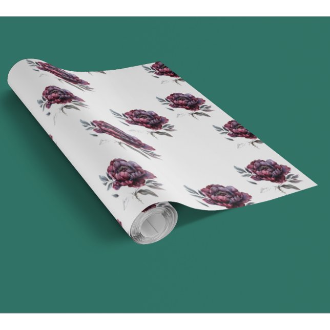 White and Pink Gothic Flowers Pattern Wallpaper (Creator Uploaded)