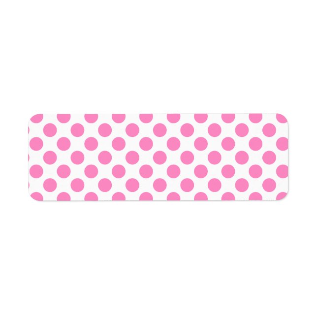White and Pink Polka Dots (Front)