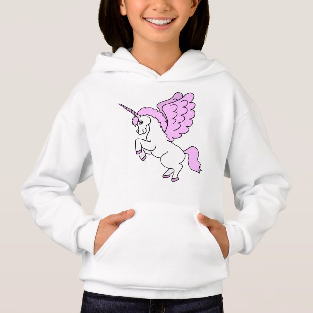 White and Pink Unicorn (Front)