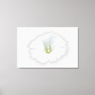 white and shades of grey canvas print