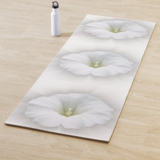 white and shades of grey yoga mat