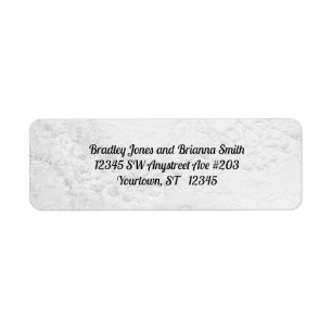 White and Silver Lace and Pearls on Satin Wedding