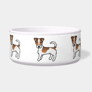 White And Tan Rough Coat Jack Russell Terrier Dog