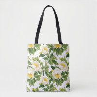 White and yellow Claire de Lune peonies