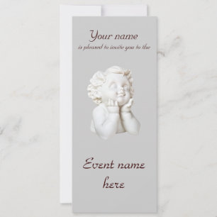 White Angel Invitation