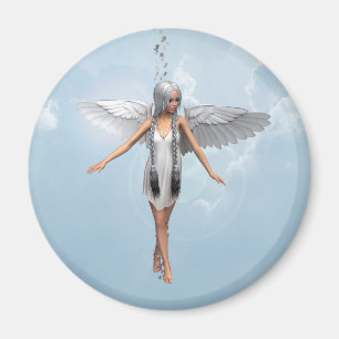 White Angel Magnet