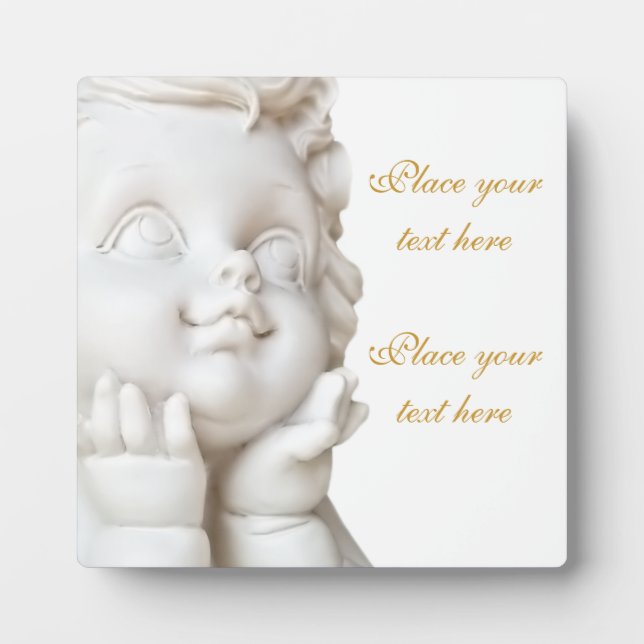 White Angel Plaque (Front)