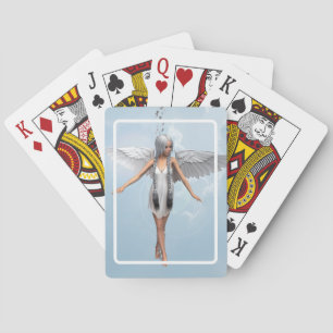 White Angel Playing Cards