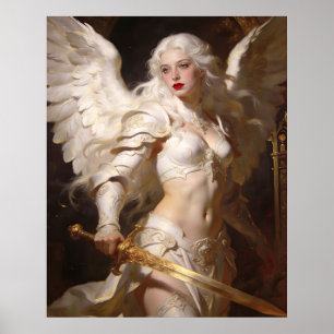 White Angel Poster