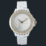 White Angel Watch<br><div class="desc">Sculpture of a lovely Cupid. Space for your love message beside it.   Useful for celebrations and events like wedding,  anniversary,    Valentine's day.</div>