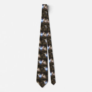 White angels wings tie