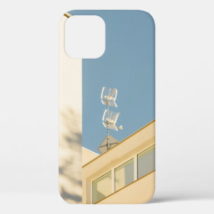 WHITE ANTENNA ON BUILDING iPhone 12 CASE