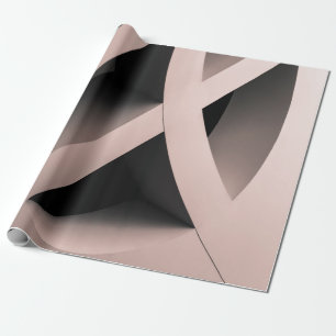 WHITE ARCHITECTURAL DESIGN WRAPPING PAPER