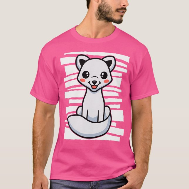 White Arctic Fox T-Shirt (Front)