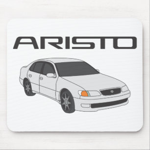 White Aristo Mouse Mat